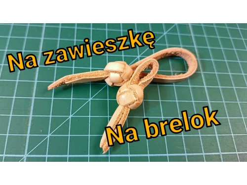 Jak zrobić węzeł diamentowy z rzemienia